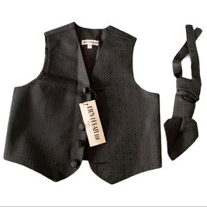 Kid’s Dream Inc Toddler Vest & Tie Set Sz 6-9 mths